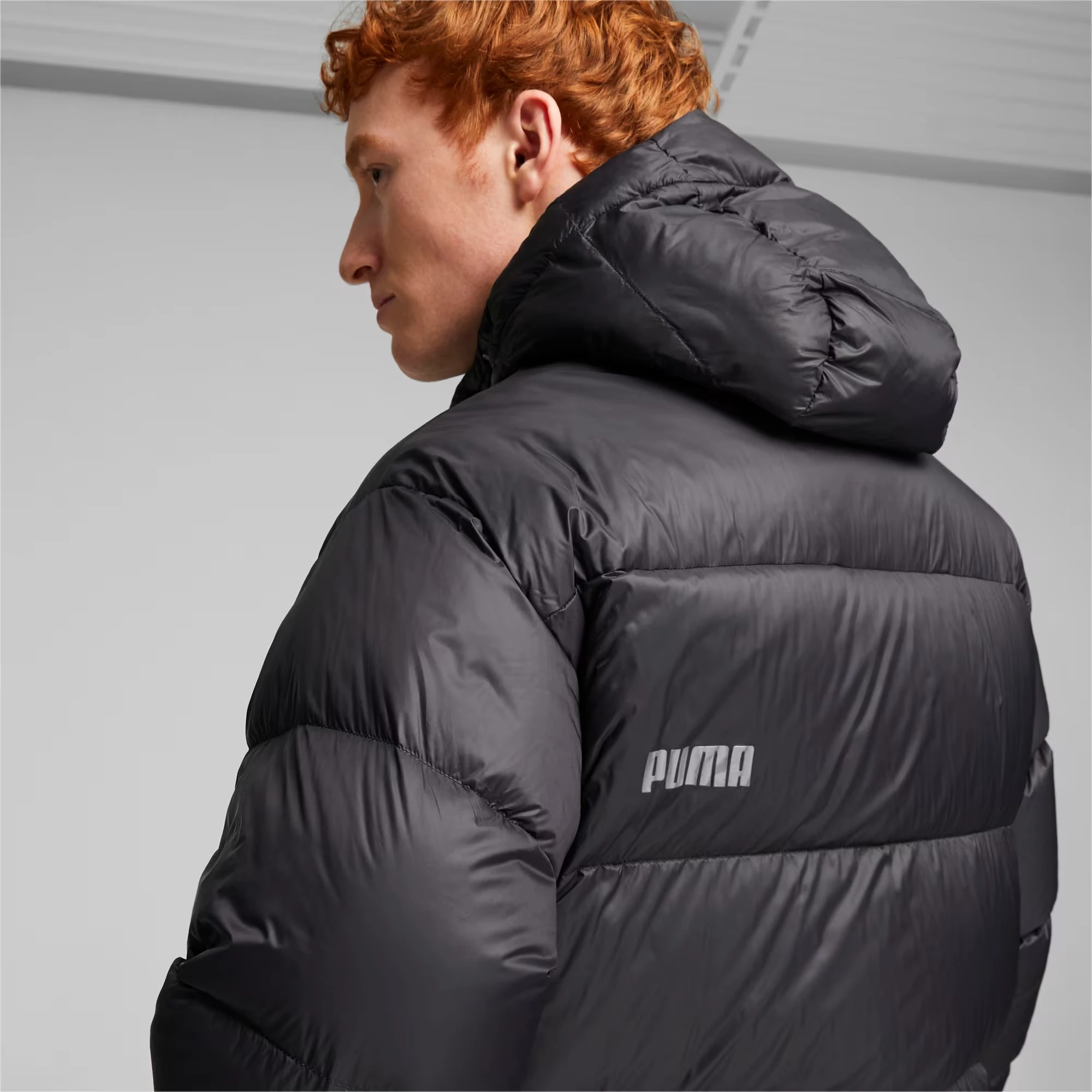 Куртка чоловіча Puma Men’S Long Hooded Down Coat (675377-01) — фото 5