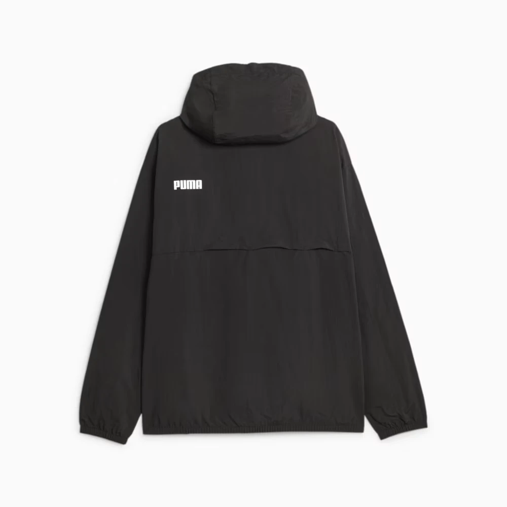 Кофта чоловіча Puma Hooded Windbreaker Jacket Black (675387-01) — фото 7