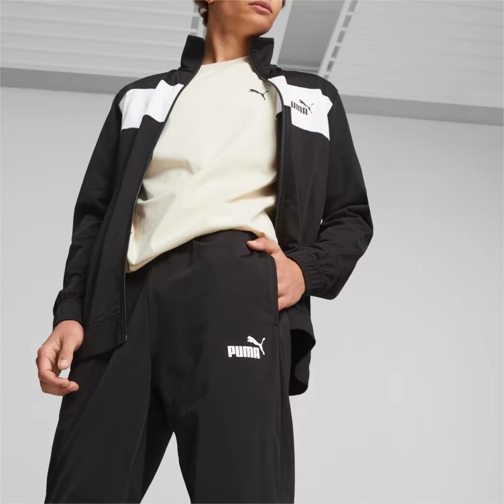 Спортивний костюм чоловічий Puma Poly Suit Cl Black (677427-01) — фото 3