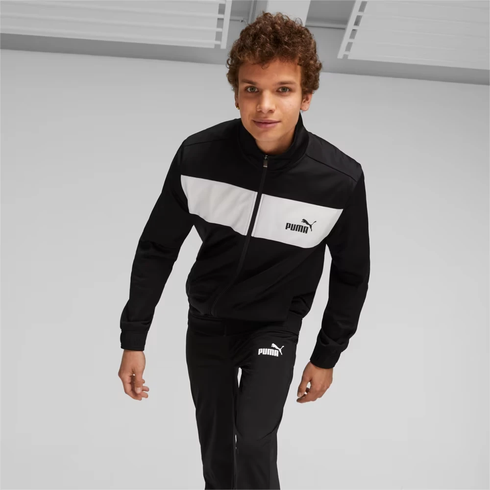Спортивний костюм чоловічий Puma Poly Suit Cl Black (677427-01) — фото 4
