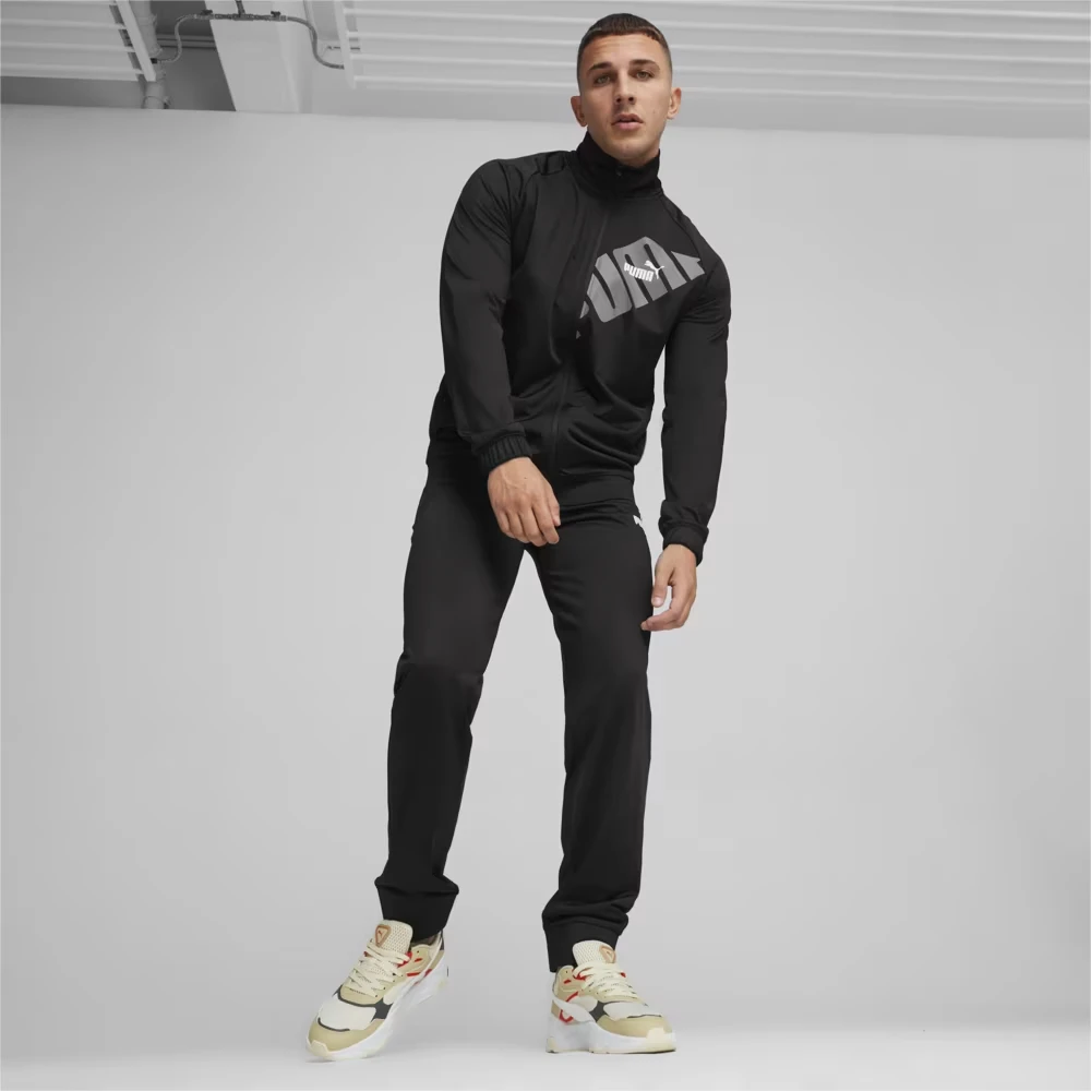 Спортивний костюм чоловічий Puma Power Tracksuit Black (678886-01) — фото 1