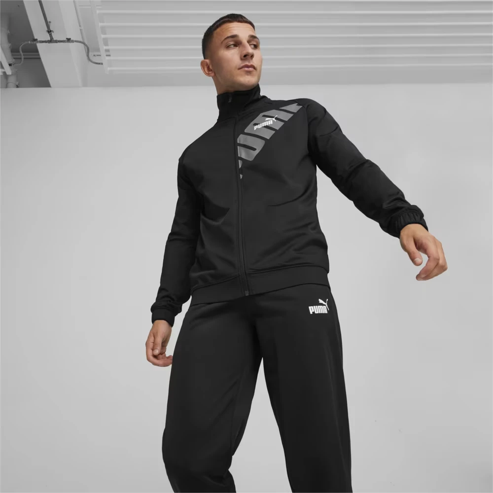Спортивний костюм чоловічий Puma Power Tracksuit Black (678886-01) — фото 4