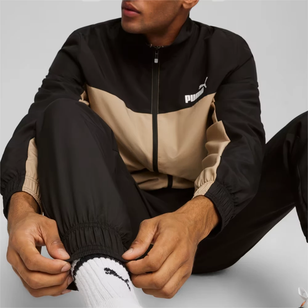 Спортивний костюм чоловічий Puma Woven Tracksuit Beige/Black (678887-83) — фото 5