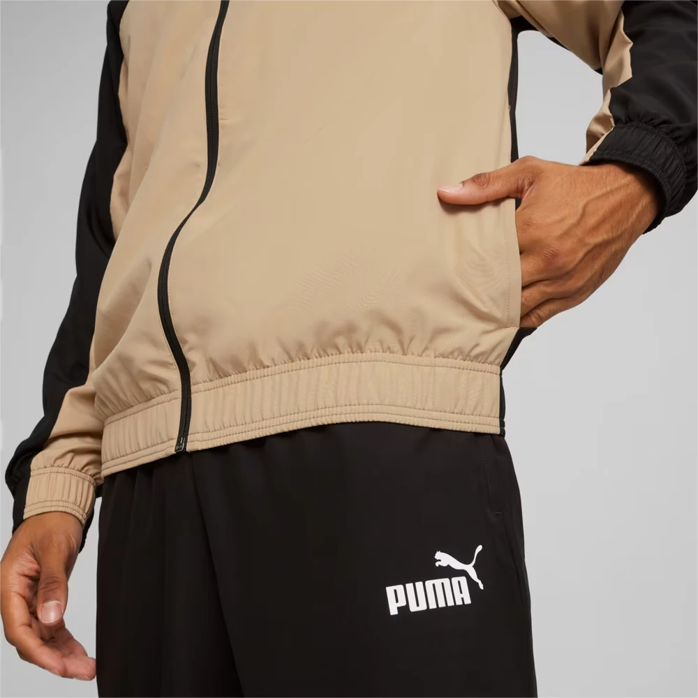 Спортивний костюм чоловічий Puma Woven Tracksuit Beige/Black (678887-83) — фото 6