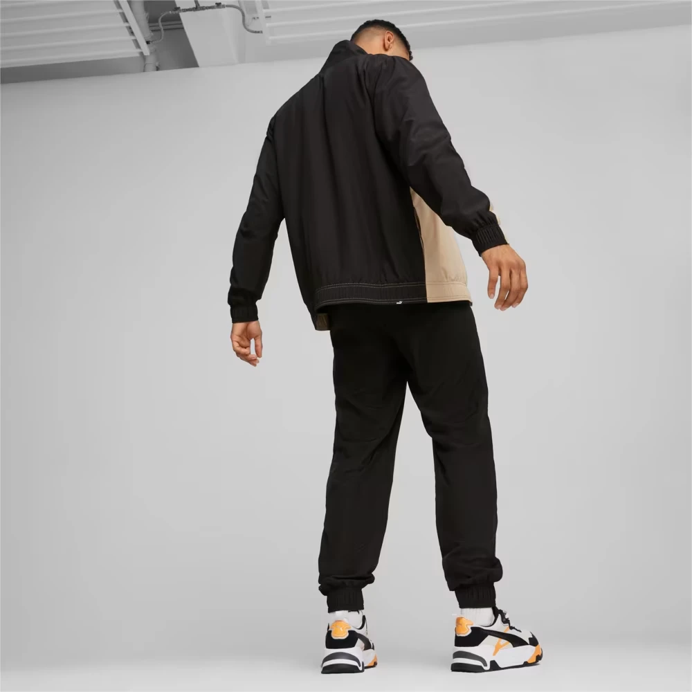 Спортивний костюм чоловічий Puma Woven Tracksuit Beige/Black (678887-83) — фото 7