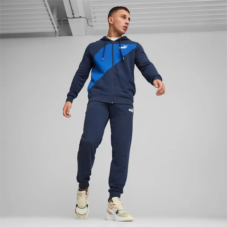 Спортивний костюм чоловічий Puma Power Tracksuit Blue (679730-14) — фото 1