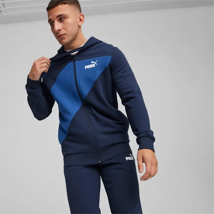 Спортивний костюм чоловічий Puma Power Tracksuit Blue (679730-14) — фото 4
