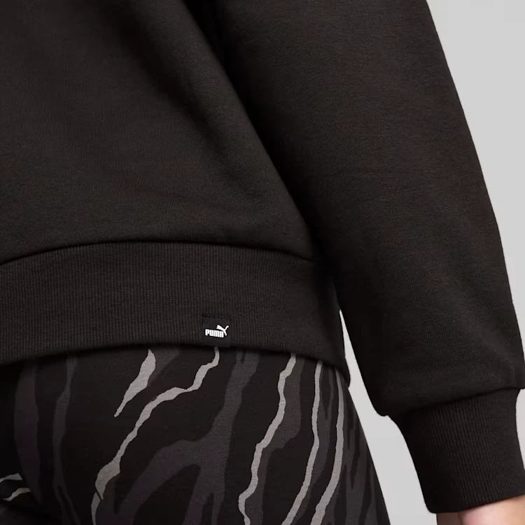 Кофта жіночі Puma Ess+ Animal Hoodie Black (681492-01) — фото 5