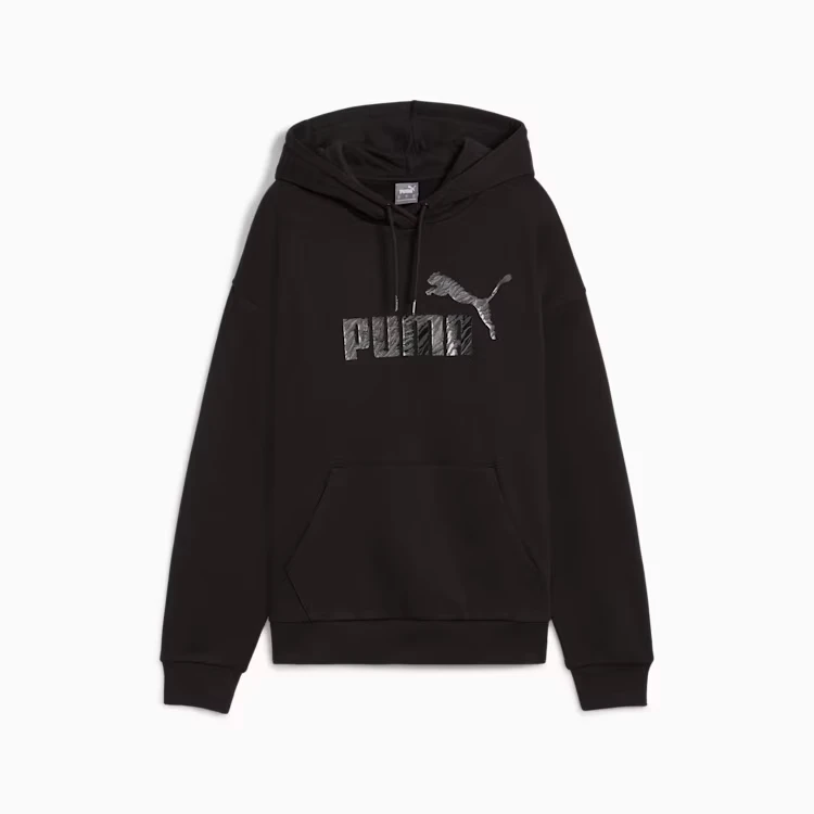 Кофта жіночі Puma Ess+ Animal Hoodie Black (681492-01) — фото 7