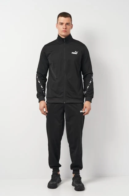 Спортивний костюм чоловічий Puma Tape Tracksuit Men Black (681895-01) — фото 1