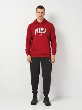 Спортивний костюм чоловічий Puma Squad Hooded Tracksuit Bordo/Black (681901-13) — фото 1
