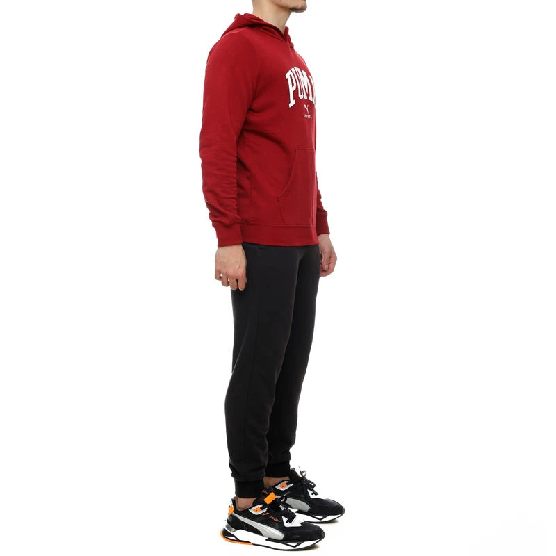 Спортивний костюм чоловічий Puma Squad Hooded Tracksuit Bordo/Black (681901-13) — фото 5