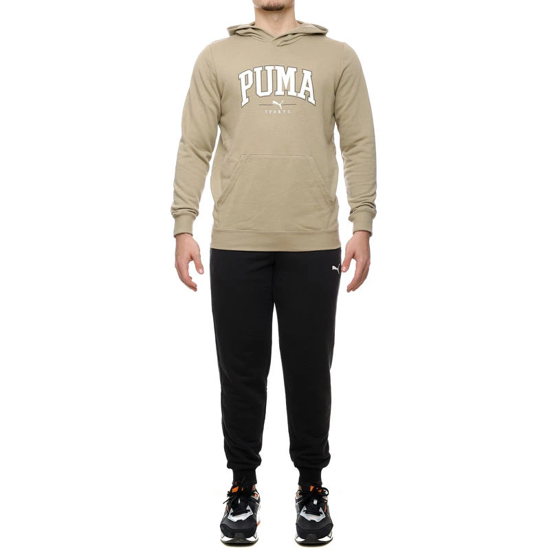 Спортивний костюм чоловічий Puma Squad Hooded Suit Beige/Black (681901-67) — фото 1