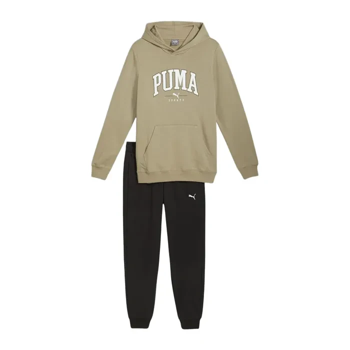 Спортивний костюм чоловічий Puma Squad Hooded Suit Beige/Black (681901-67) — фото 7