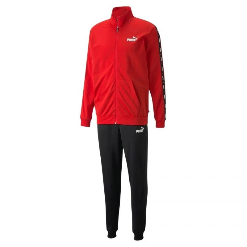 Спортивний костюм чоловічий Puma Tape Poly Tracksuit Red/Black (847420-11) — фото 5