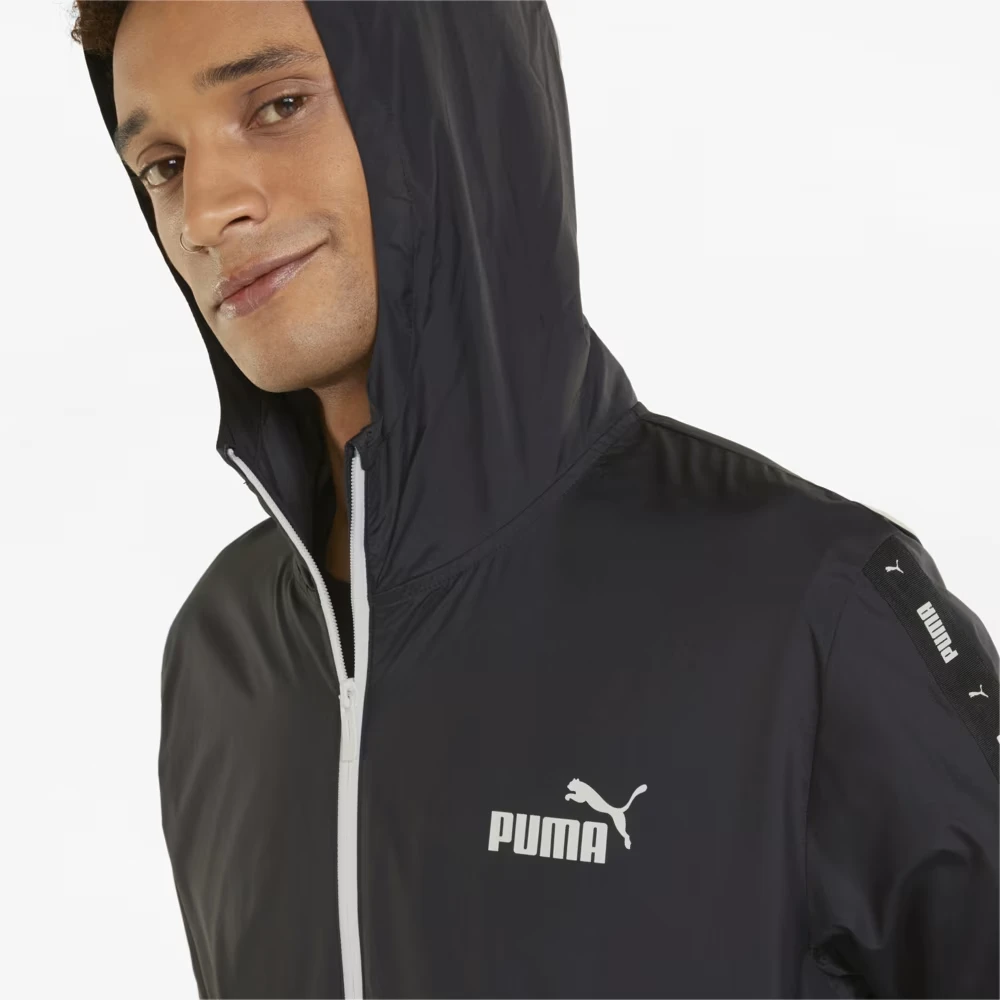 Вітровка чоловіча Puma Ess+ Tape Black (847477-01) — фото 5