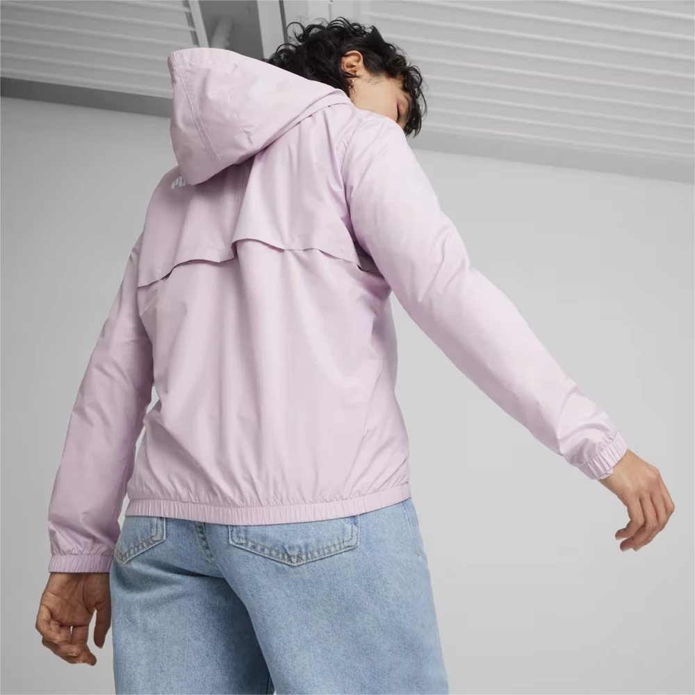 Вітровка жіноча Puma Essentials Solid Windbreaker Pink (847494-62) — фото 4