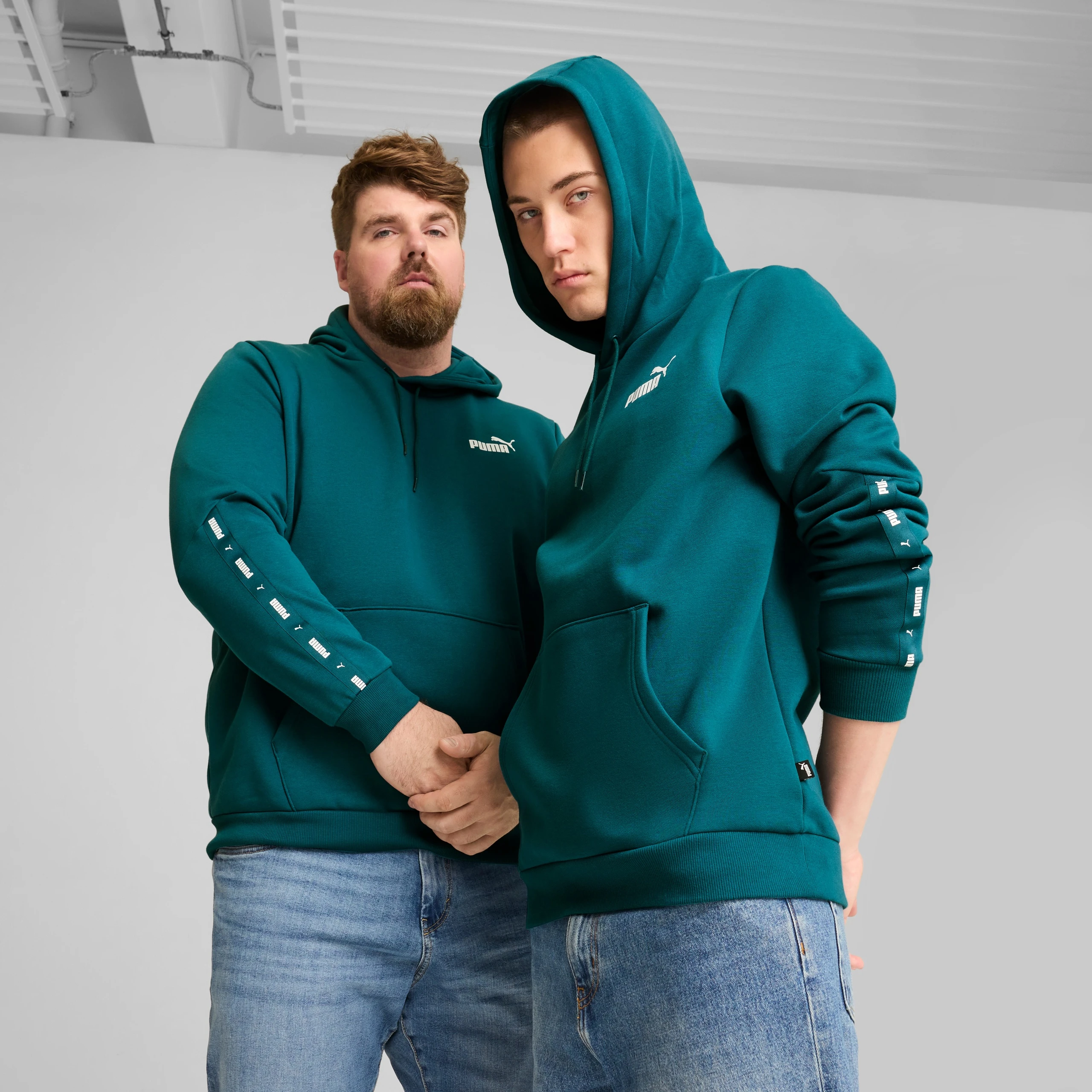 Кофта чоловіча Puma Essential Tape Green (849040-08) — фото 1