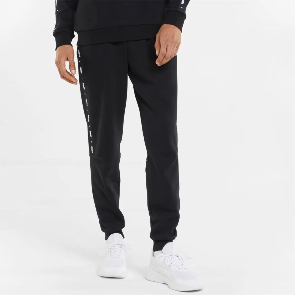 Брюки чоловічі Puma Essentials+ Tape Fleece Cuff (849042-01) — фото 1