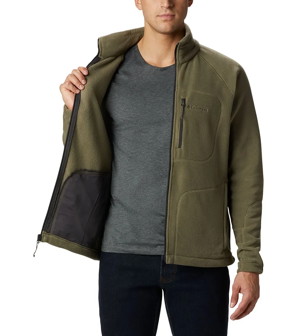 Кофта чоловіча Columbia Fast Trek Ii Full Zip Fleece Oliv (AM3039-397) — фото 5
