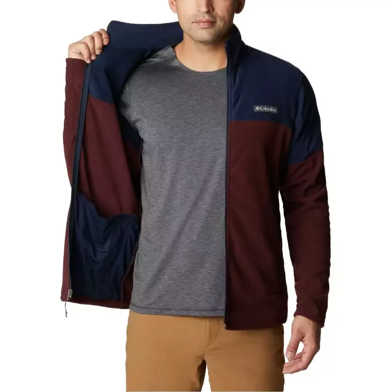 Кофта чоловіча Columbia Basin Trail Iıı Full Zip Bordo/Blue (AO0560-521) — фото 4
