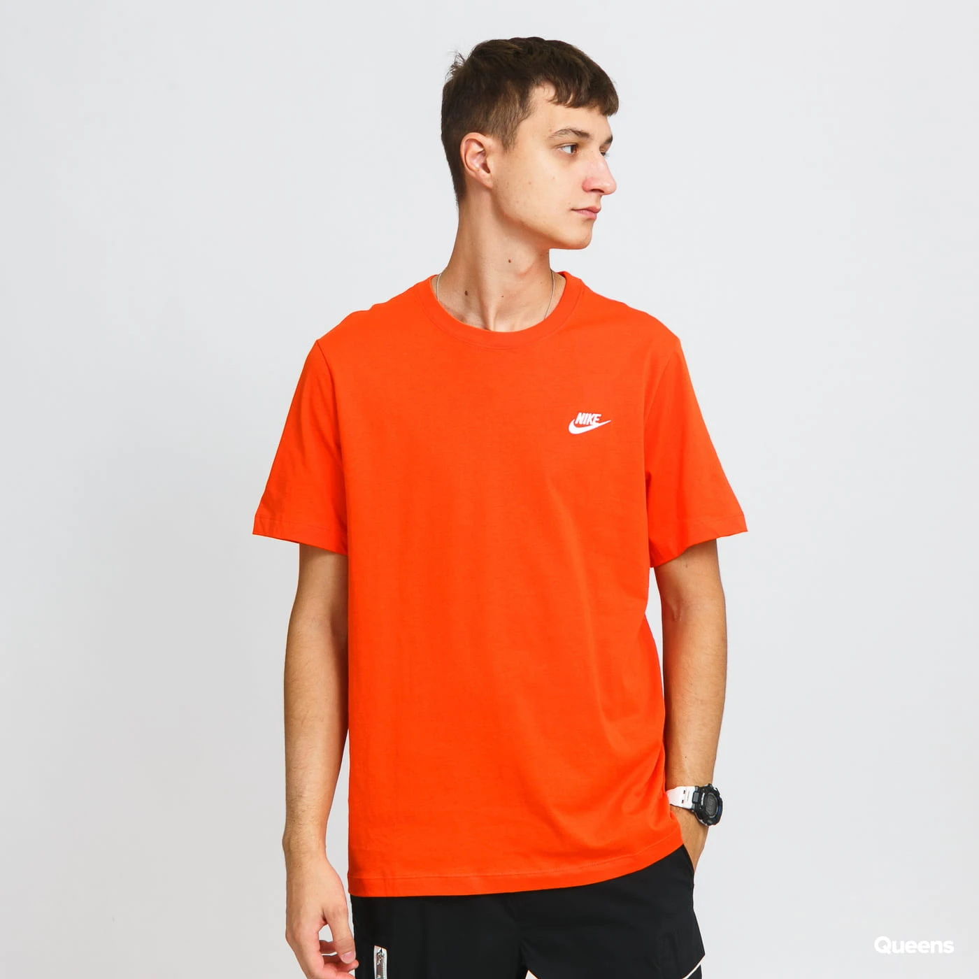 Футболка чоловіча Nike Club Tee Orange (AR4997-891) — фото 1