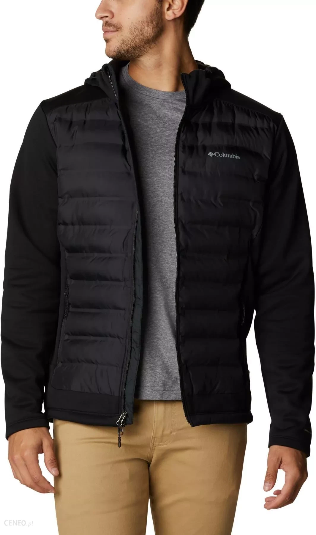 Куртка чоловіча Columbia Out-Shield Insulated Full Zip Hoodie Omni Shield Black (AX9753-010) — фото 1