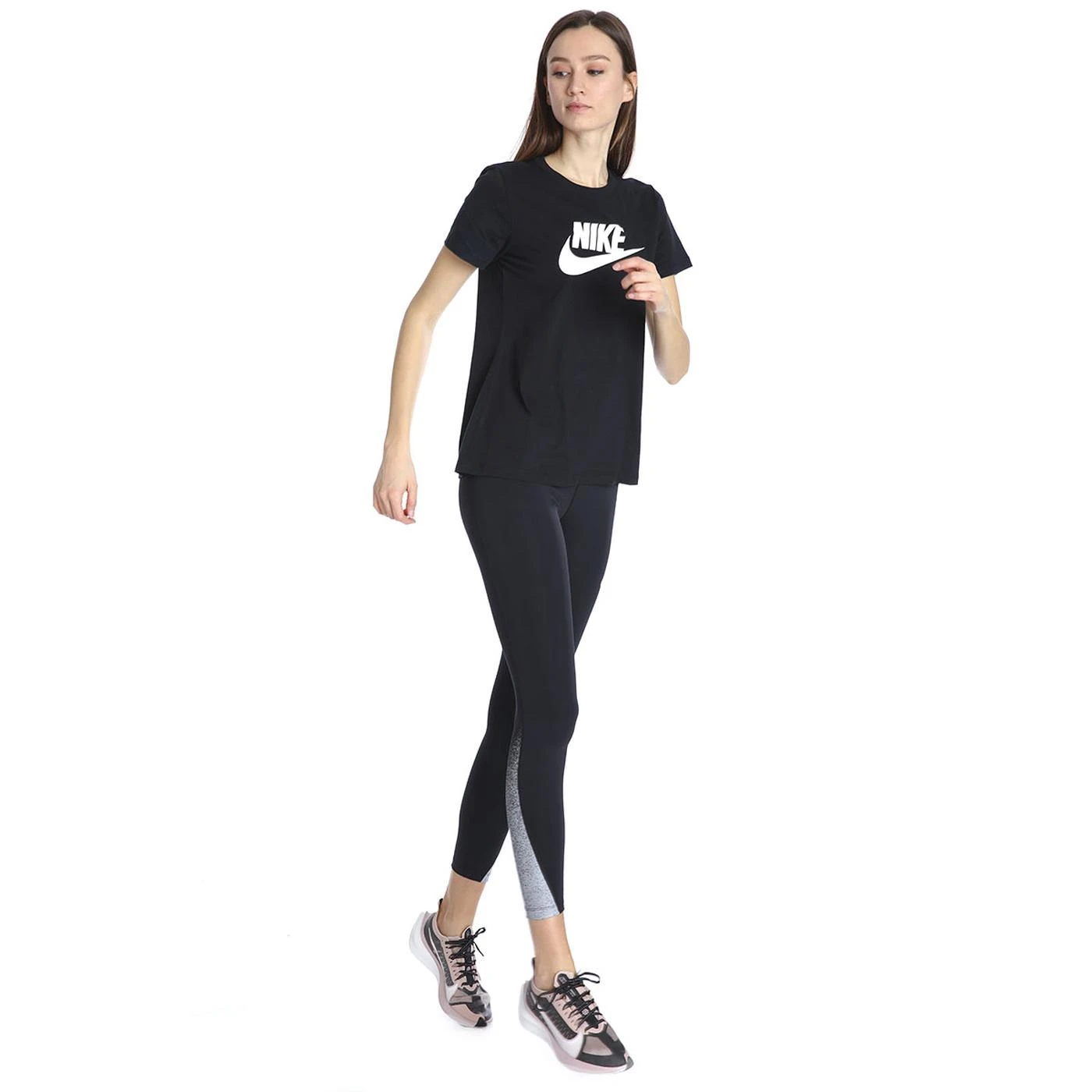 Футболка жіноча Nike W Nsw Tee Essntl Icon Futur (BV6169-010) — фото 4