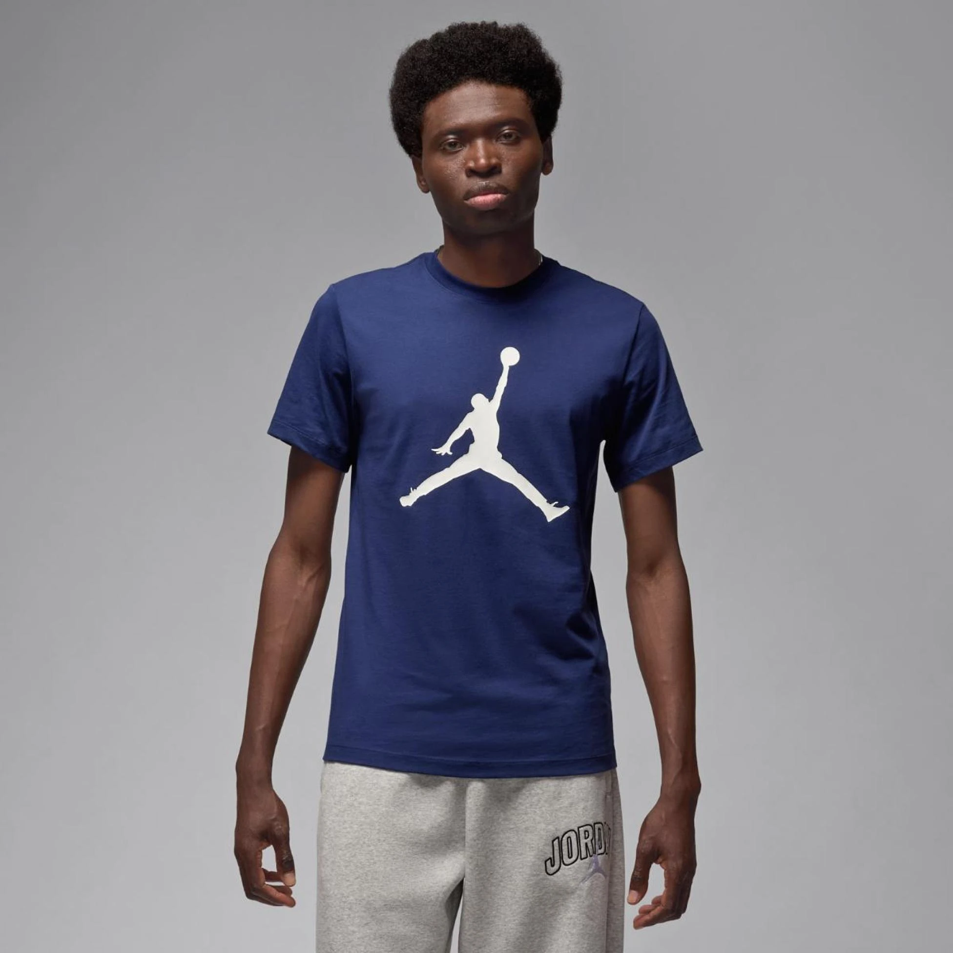 Футболка чоловіча Jordan Jumpman Ss Crew Blue (CJ0921-414) — фото 1