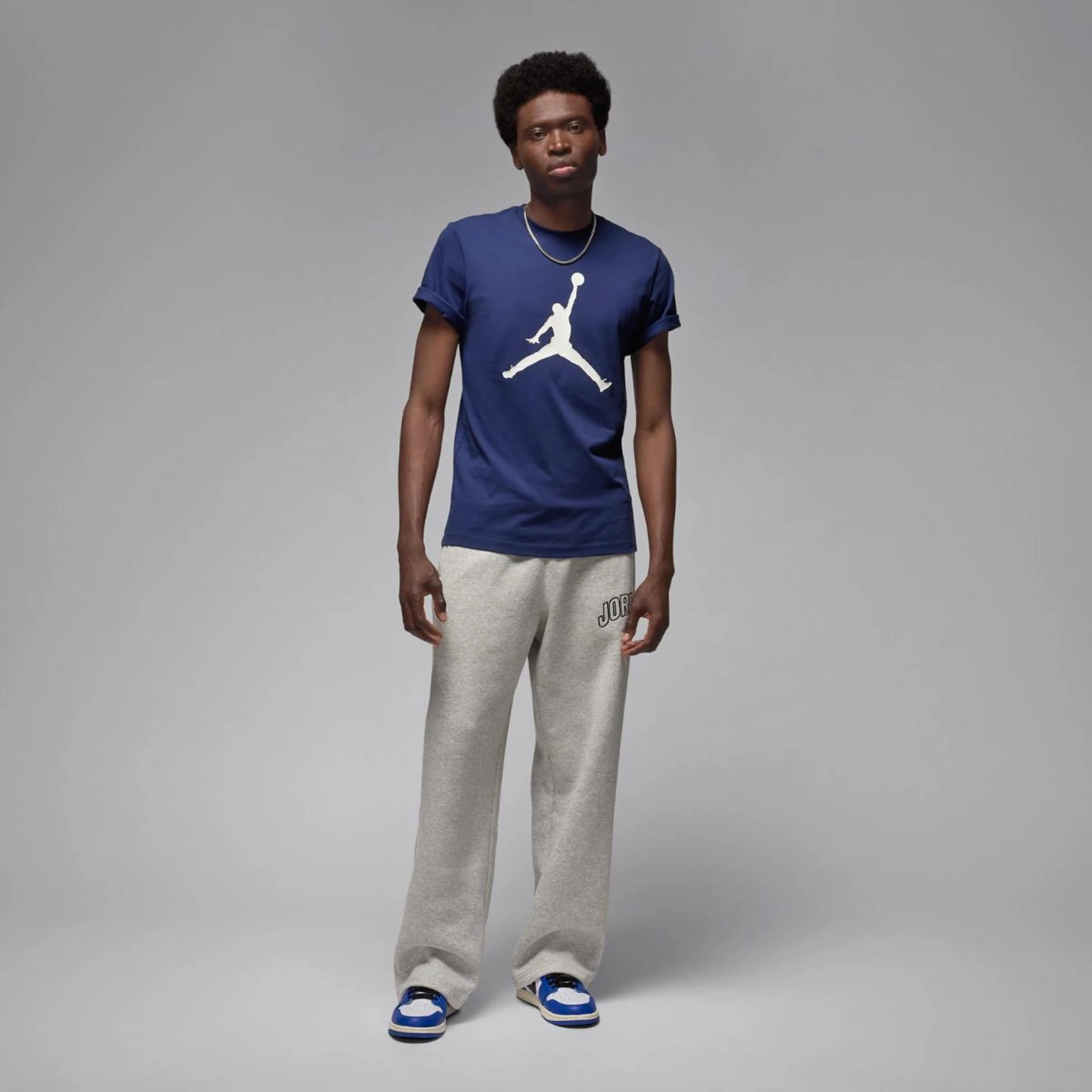 Футболка чоловіча Jordan Jumpman Ss Crew Blue (CJ0921-414) — фото 4