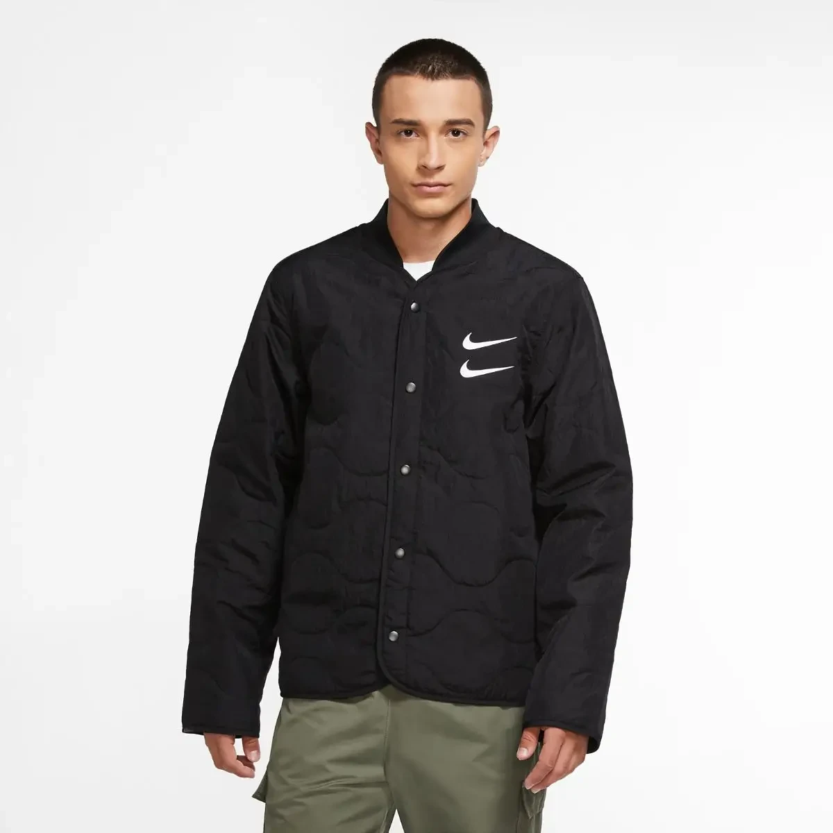 Куртка чоловіча Nike M Nsw Swoosh Jkt+ Quilted (CU3922-010) — фото 1