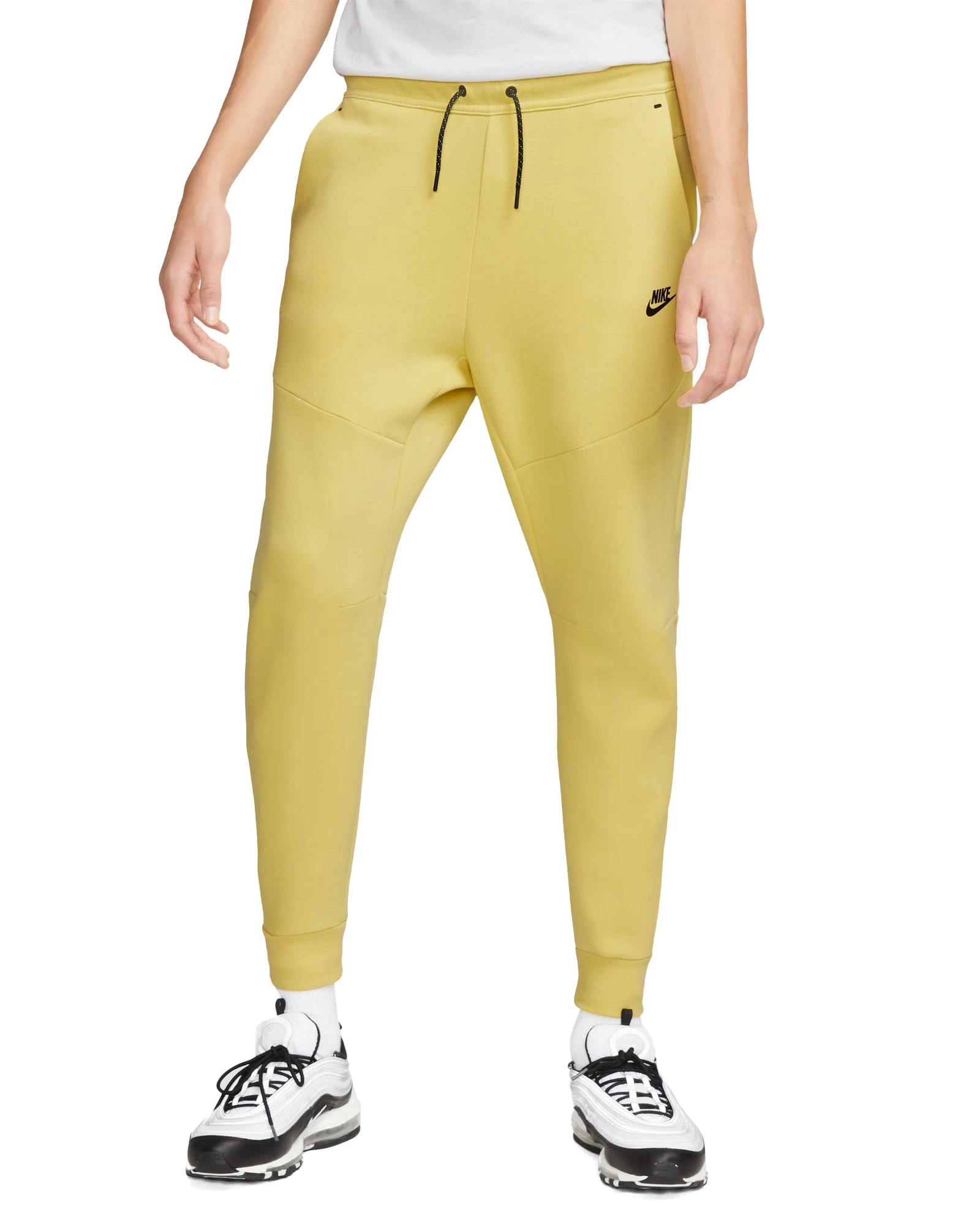 Брюки чоловічі Nike Sportswear Tech Fleece Yellow (CU4495-700) — фото 1