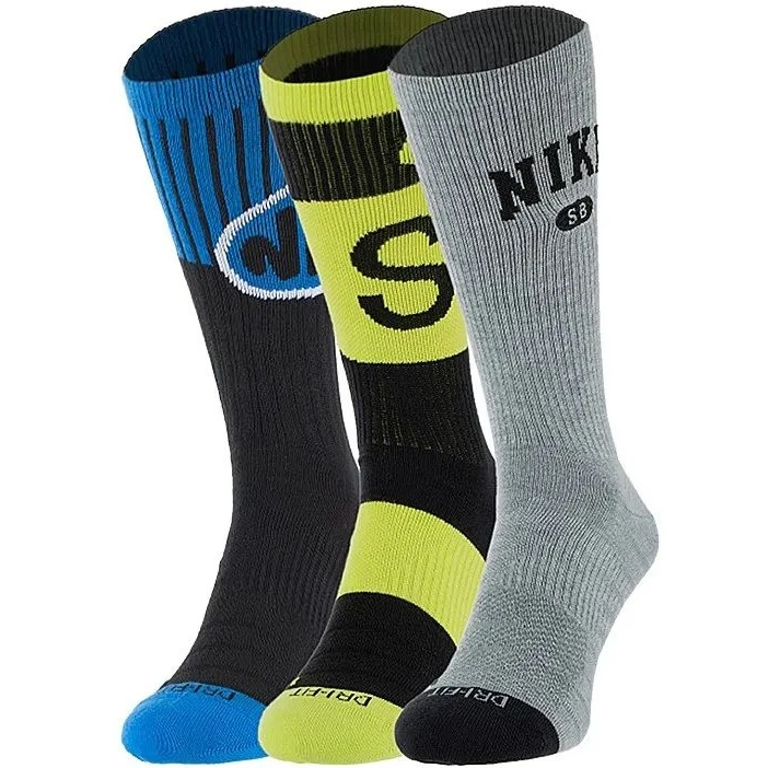 Шкарпетки Nike U NK SB EVERYDAY MAX LTWT CREW 3 пари — фото 1