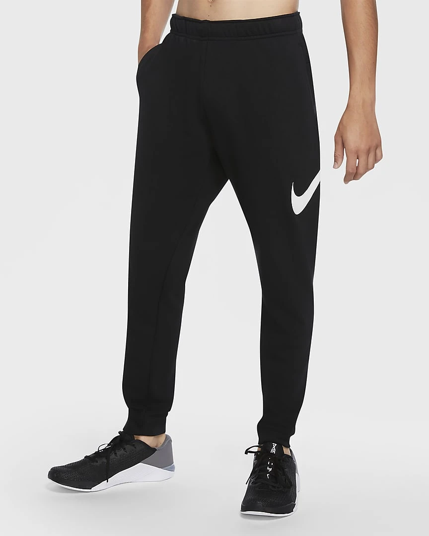 Брюки чоловічі Nike Dri-Fit Tapered Training Trousers (CU6775-010) — фото 1