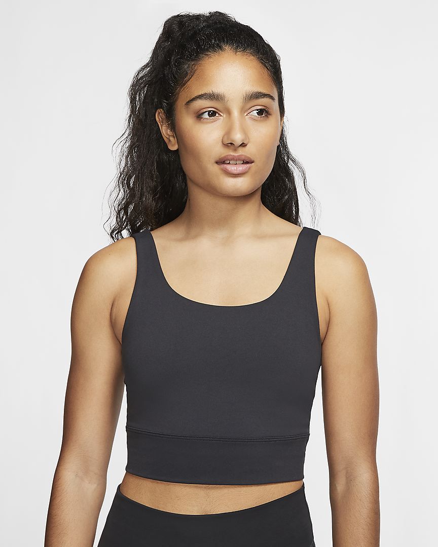 Спортивний топ жіночий Nike Yoga Luxe Crop Tank (CV0576-010) — фото 1