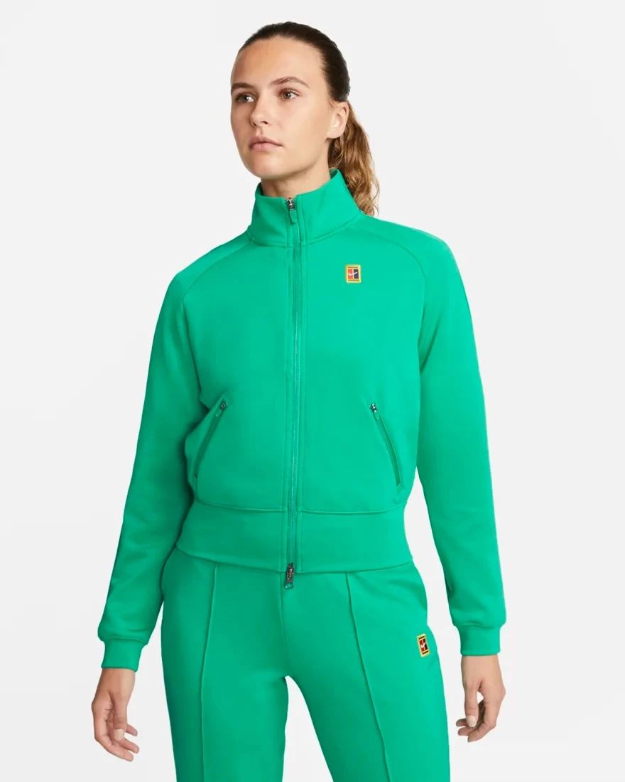 Кофта жіночі Nike Court Heritage Green (CV4701-370) — фото 1