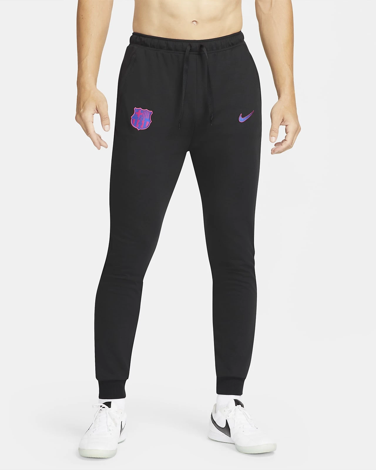 Брюки чоловічі Nike Mens Dri-Fit Fleece Soccer Pants Black (DB7873-014) — фото 1