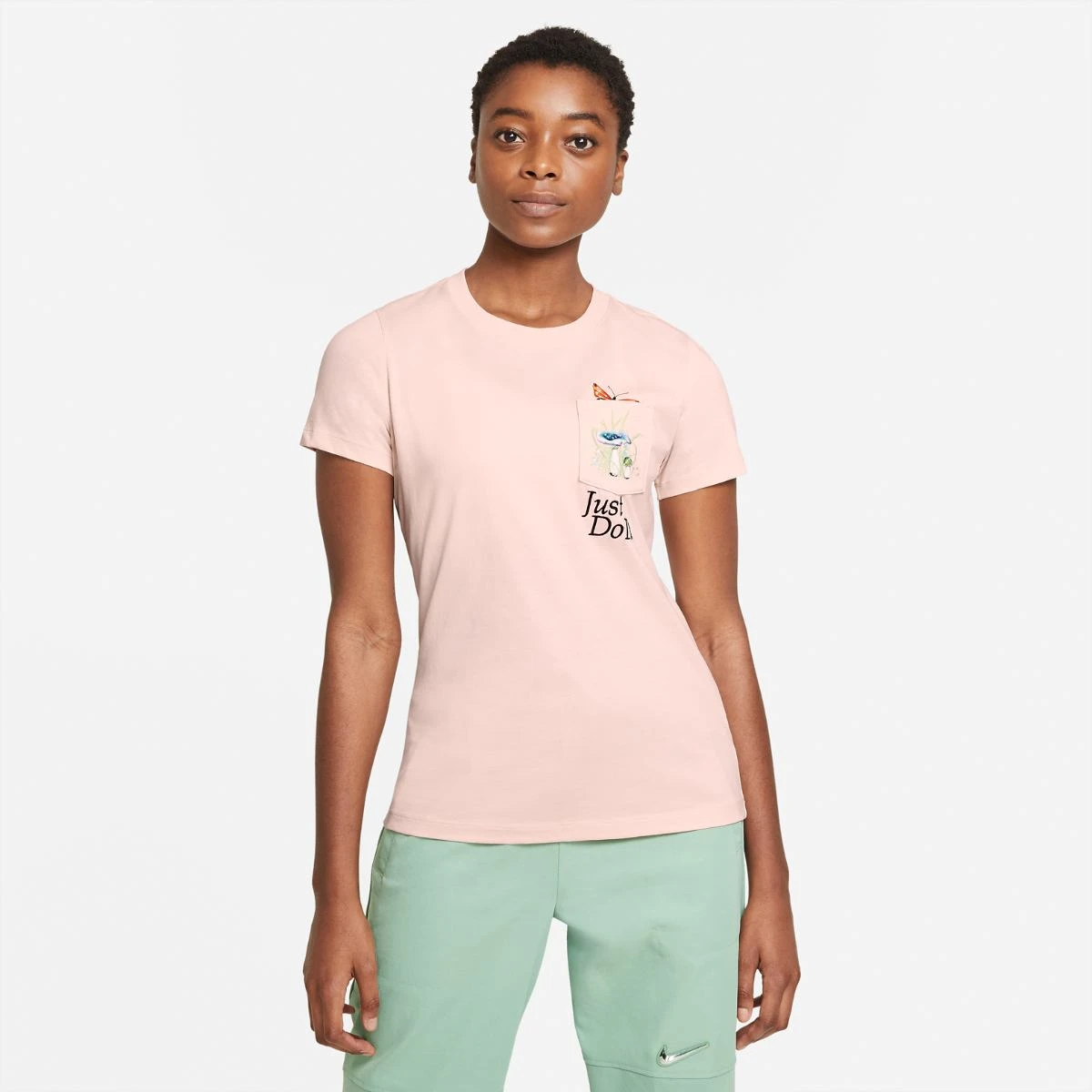 Футболка жіноча Nike W Nsw Tee Reg Ss Pkt Nature (DD1462-805) — фото 1