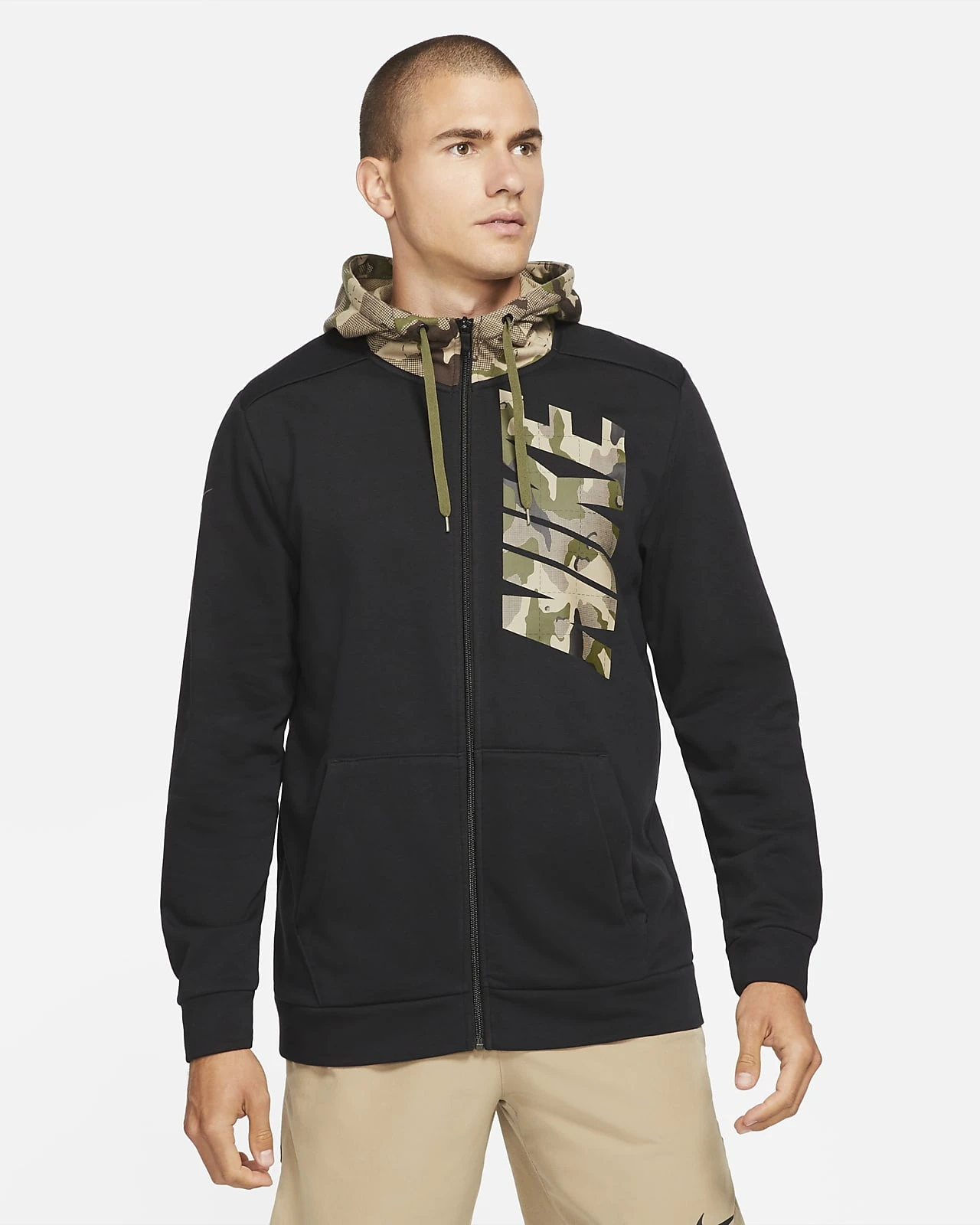 Кофта чоловіча Nike Camo Hoodie (DD1733-010) — фото 1