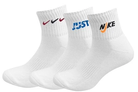 Шкарпетки Nike U NK EVERYDAY PLUS CUSH ANKLE 3 пари — фото 1