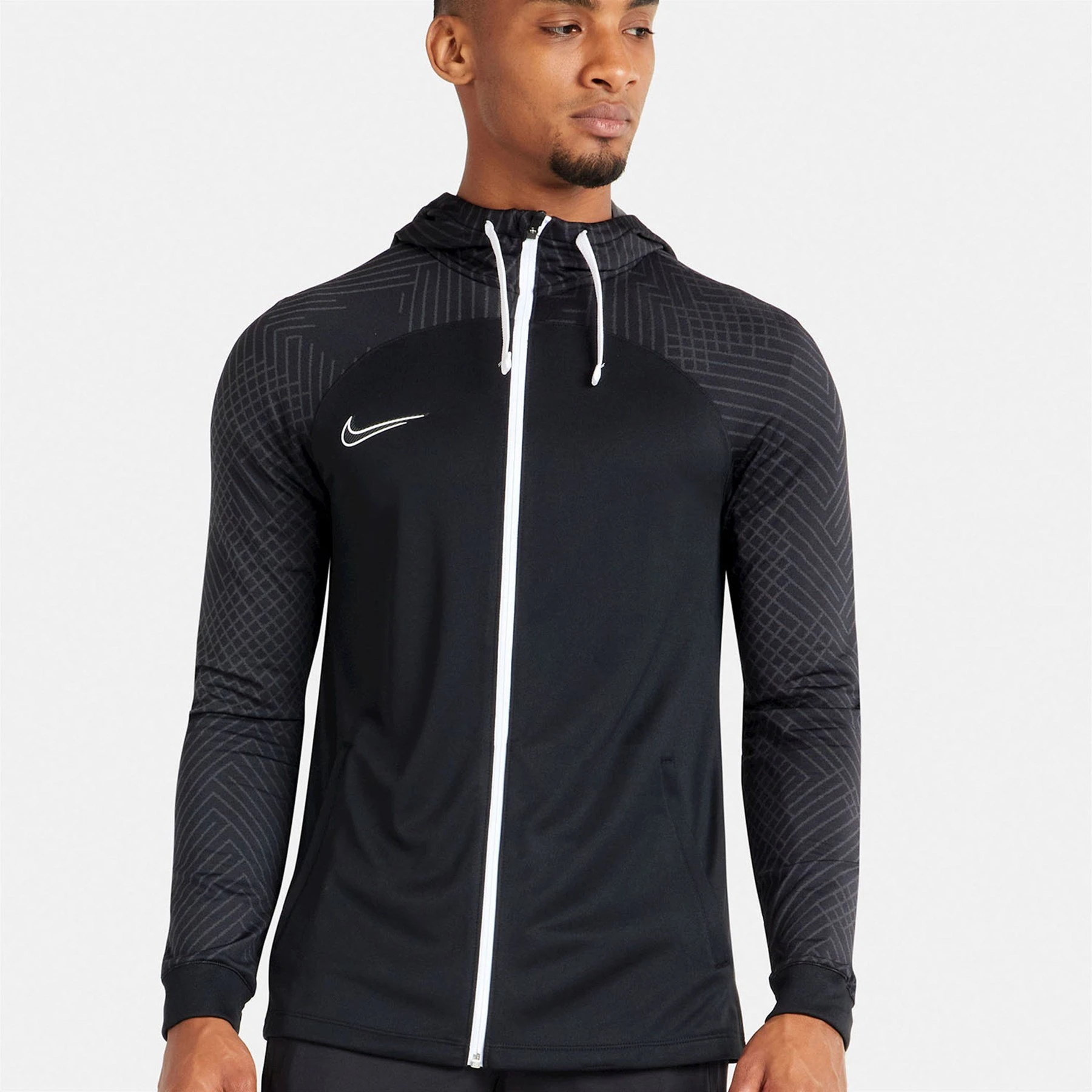 Кофта чоловіча Nike Dri-Fit Strike Black Dh8768-011 (DH8768-011) — фото 1
