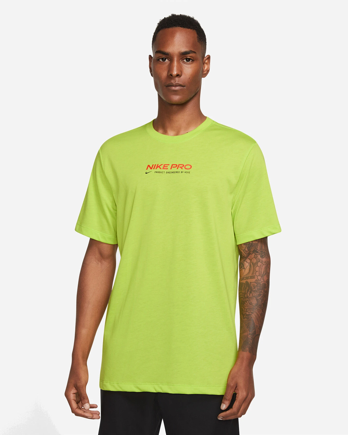 Футболка чоловіча Nike Dri-Fit Pro Tee Green (DM5677-321) — фото 1