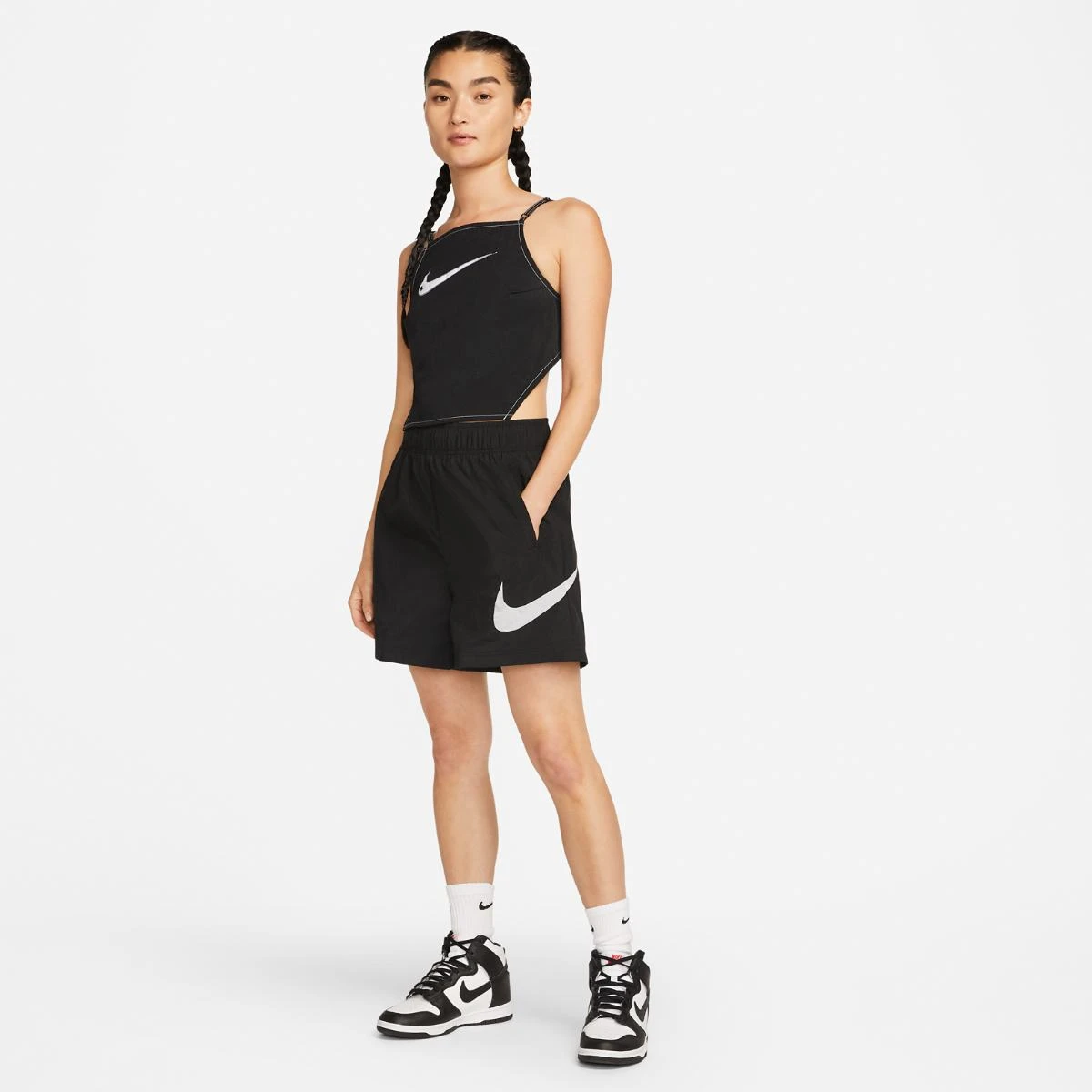 Жіночі шорти Nike W Nsw Essntl Wvn Hr Short Hbr DM6739-010, L — фото 7