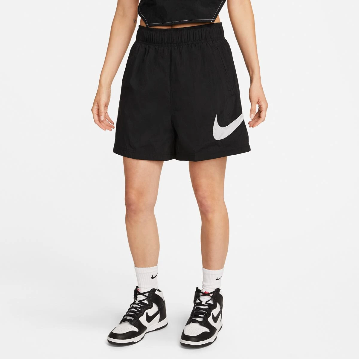 Жіночі шорти Nike W Nsw Essntl Wvn Hr Short Hbr DM6739-010, L — фото 8