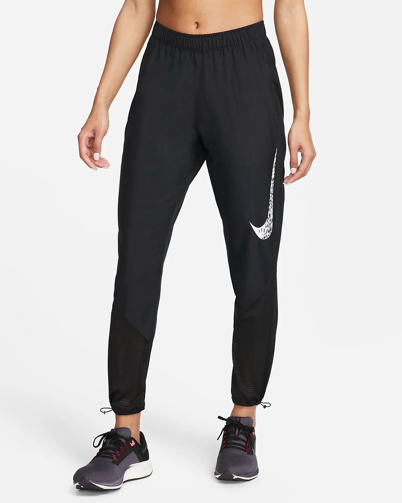 Брюки жіночі Nike W Nk Df Swoosh Run Pant (DM7771-010) — фото 1