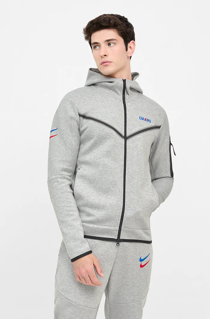 Кофта чоловіча Nike F.C. Barcelona Tech Fleece Windrunner (DN3084-063) — фото 1