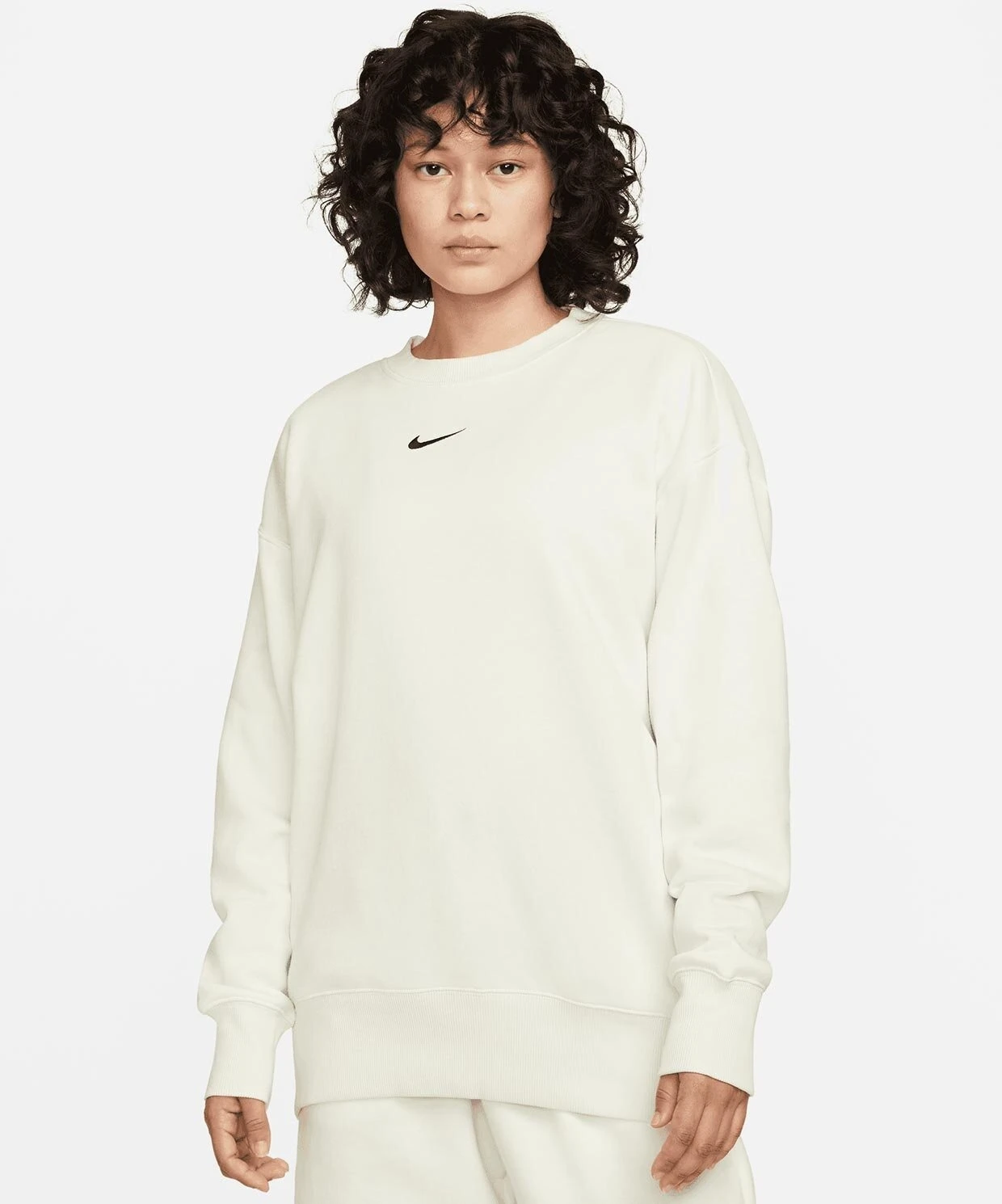 Кофта жіночі Nike W Nsw Phnx Flc Os Crew (DQ5733-133) — фото 1