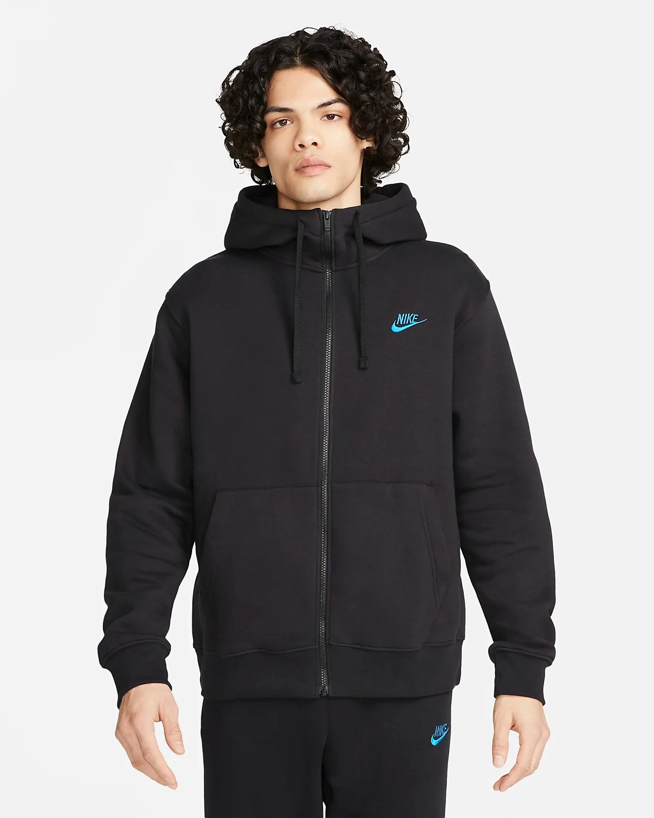 Кофта чоловіча Nike Sportswear Club Hoodie (DQ8384-011) — фото 1