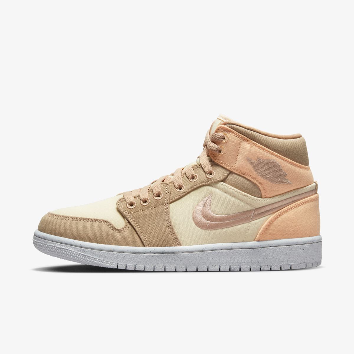 Кросівки жіночі Wmns Air Jordan 1 Mid SE 'Muslin Canvas' — фото 10