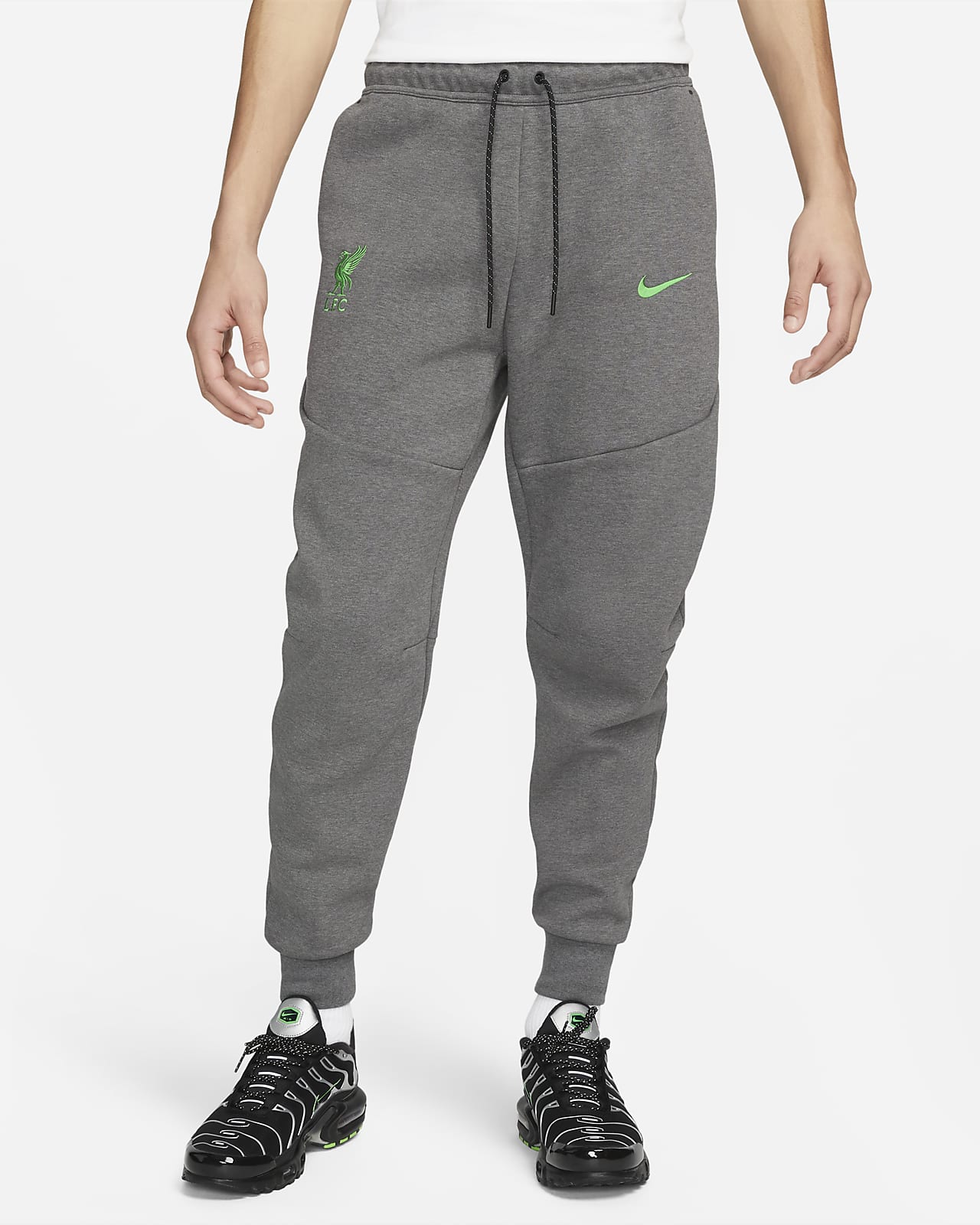 Брюки чоловічі Nike Liverpool F.C. Tech Fleece Grey (DV4834-071) — фото 1